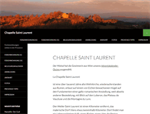 Tablet Screenshot of chapellestlaurent.com